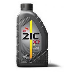 Масло ZIC X7 LS 10W30 моторное синтетическое 1 л
