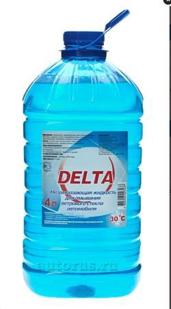 Жидкость омывателя незамерзающая DELTA-NEO ПЭТ готовый -30C 4 л