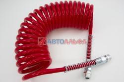 Шланг полуприцепа пневматический 7,5 м красный (РА6 D22) (SHANGHAI HAIHAO MECHANICAL PARTS Co., LTD,