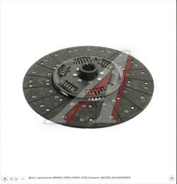 Диск сцепления КАМАЗ-ЕВРО (КПП-154) MFZ-430 (аналог SACHS) MEGAPOWER   1878000206