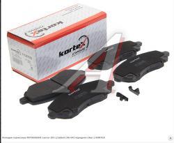 Колодки тормозные MITSUBISHI Lancer (03-),Galant (96-04) передние (4шт.) KORTEX   KT3287STD