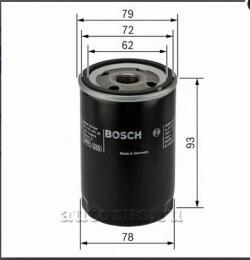 Фильтр масляный BOSCH 0 451 103 363 FORD Foc/Mon 02-