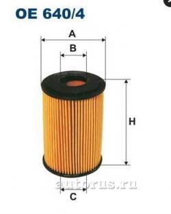 Фильтр масляный FILTRON OE640/4 MERCEDES A140-A210 W168