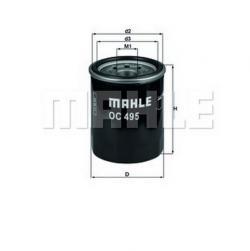 Фильтр масляный KNECHT/MAHLE OC495 MITSUBISHI LANCER 1.6/1.5L