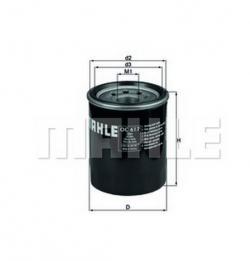 Фильтр масляный KNECHT/MAHLE OC617 HONDA Acc/Civ/OP VecB 1.7td 95-96
