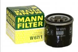 Фильтр масляный MANN W 67/1  MAZ NIS SUB KIA HYU FOR INFINITI G35
