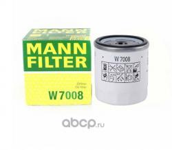 Фильтр масляный MANN W 7008 FORD ZET 1.2/1.4(75)/1.6(100,115)