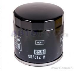 Фильтр масляный MANN W 712/83 TOYOTA Camry 01-06/LEXUS RX I/II 300/330/400