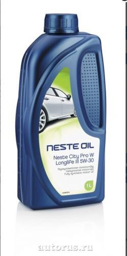Масло NESTE CITY PRO W LONGLIFE III 5W-30 1л масло