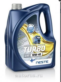 Масло моторное Neste Turbo LXE 10W-40 4 л синтетическое