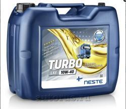 Масло моторное Neste Turbo 124620 LXE 10W-40 20л