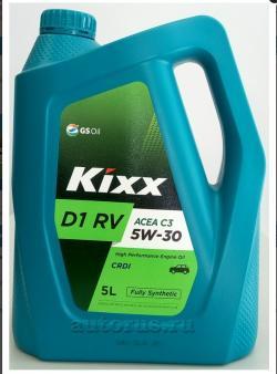 Масло мотор. синт. Kixx D1 C3 5w-30 API SNCF, MB 229.51229.31, BMW LL-04 -5 л.