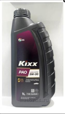 Масло моторное Kixx PAO А3В4 5W-30 1л синт.