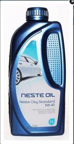 Масло моторное синтетика 5W-40 1 л    NESTE CITY STANDARD 5W-40
