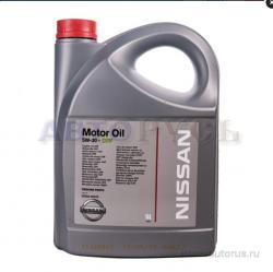 Масло моторное NISSAN 5W30 (5L)