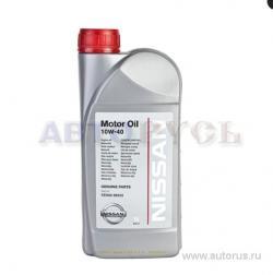 Масло моторное NISSAN Motor Oil 10W40 полусинтетическое 1 л KE900-99932R