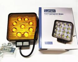 Фара Lumen 27WS Amber (Flood)