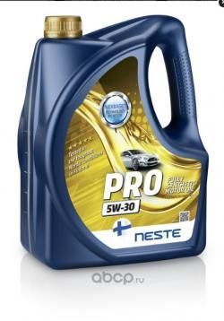 Масло моторное NESTE Pro 5W-30 синтетика 5W-30 4 л.