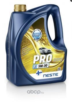 Масло моторное NESTE Pro F 5W-30 синтетика 5W-30 4 л.