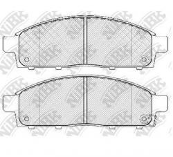 Колодки тормозные передние NIBK PN3809