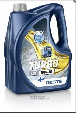 Масло моторное Turbo LXE 10W-30 4 л полусинтетическое Neste      123245 